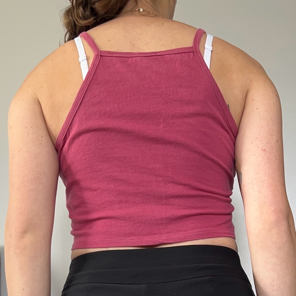 Pink Crop Top - Picture 2 of 3